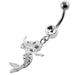 Dancing Mermaid Navel Belly Button Piercing - Monster Piercing