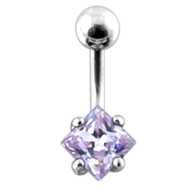 Jeweled Star Design Belly Ring - Monster Piercing