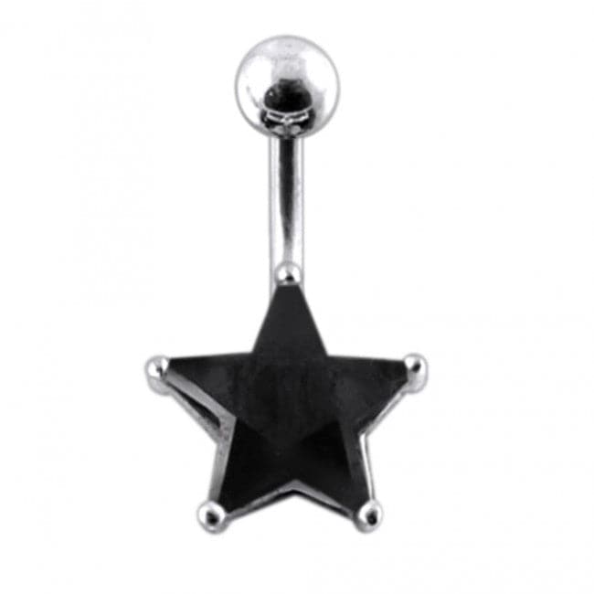 Jeweled Star Navel Body Jewelry - Monster Piercing