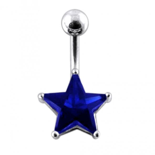 Jeweled Star Navel Body Jewelry - Monster Piercing