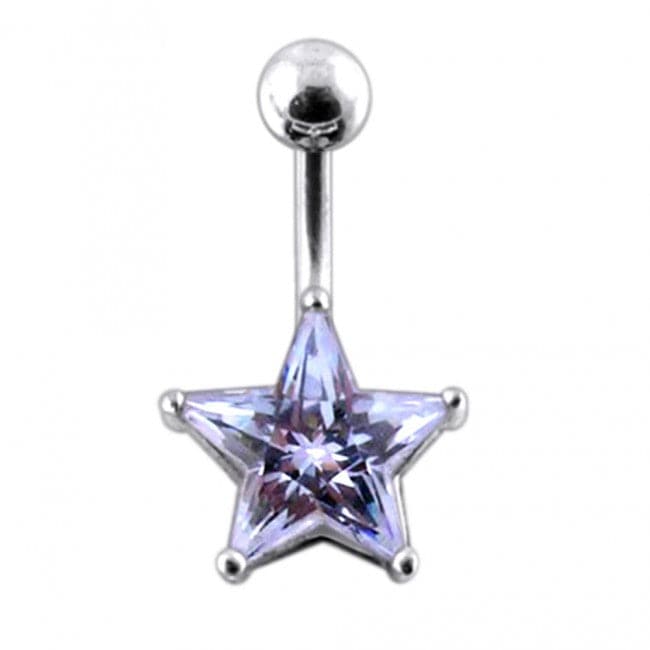 Jeweled Star Navel Body Jewelry - Monster Piercing