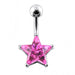 Jeweled Star Navel Body Jewelry - Monster Piercing