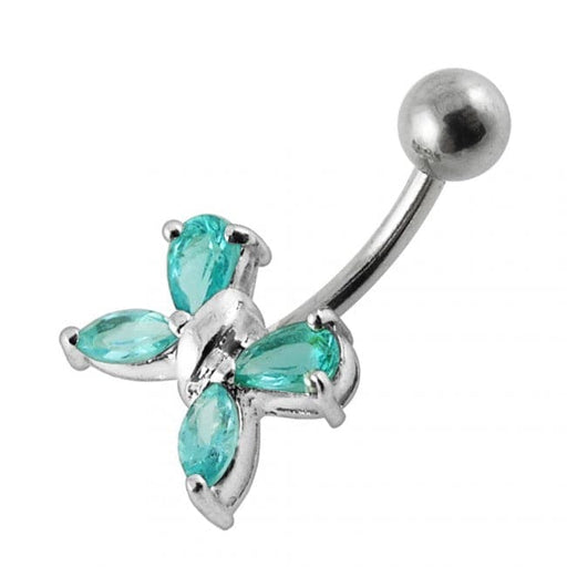 Flower Navel Belly Body Jewelry - Monster Piercing