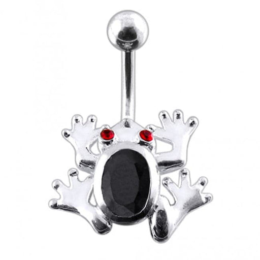 Jeweled Frog Navel Body Jewelry - Monster Piercing