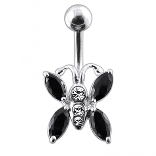 Jeweled Bug Belly Button Ring - Monster Piercing