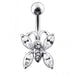 Jeweled Bug Belly Button Ring - Monster Piercing