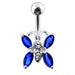 Jeweled Bug Belly Button Ring - Monster Piercing