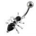 Jeweled Ant Navel Belly Bar - Monster Piercing