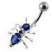 Jeweled Ant Navel Belly Bar - Monster Piercing