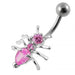 Jeweled Ant Navel Belly Bar - Monster Piercing