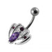 Jeweled Bat Navel Body Jewelry - Monster Piercing