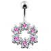 Fancy Jeweled Belly Body Jewelry - Monster Piercing