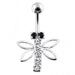 Jeweled Bug Belly Ring - Monster Piercing