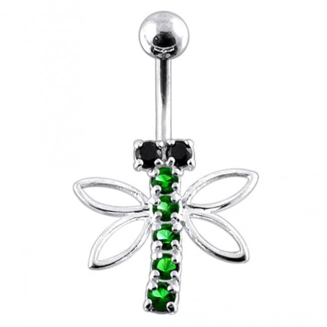 Jeweled Bug Belly Ring - Monster Piercing