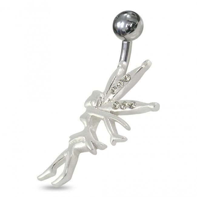 Jeweled Angel Navel Belly Ring - Monster Piercing