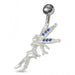 Jeweled Angel Navel Belly Ring - Monster Piercing