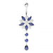 Star Cut Flower Dangling Belly Ring - Monster Piercing