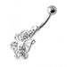 Multi Jeweled Flying Butterfly Navel Banana - Monster Piercing