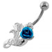 Lovely Roses Navel Belly Piercing - Monster Piercing