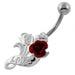 Lovely Roses Navel Belly Piercing - Monster Piercing