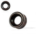 Double Flared Organic Dark Iron Wood Tunnel Ear Plug Gauges - Monster Piercing