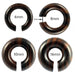 Organic Sono Wood Ear Hoop Gauges Plug - Monster Piercing