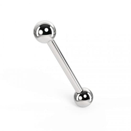 G23 Grade Titanium Ball-end Tongue Barbell - Monster Piercing