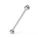 G23 Grade Titanium Industrial Barbell - Monster Piercing