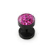 Crystal stone Ear Plug Body Jewelry - Monster Piercing