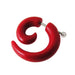 Red UV Acrylic Spiral Fake Ear Plug Expander - Monster Piercing