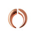 Rose Gold Anodize Magnetic Ear Plug - Monster Piercing