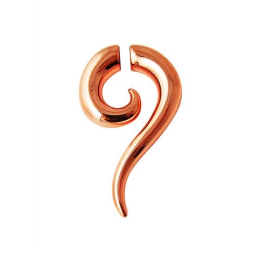 Rose Gold Anodize Magnetic Ear Plug - Monster Piercing