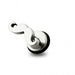 Fit Mustache Cut Surgical Steel Fake Ear Plug - Monster Piercing