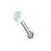 Opal Stone Ball Cartilage Tragus Piercing Ear Stud - Monster Piercing