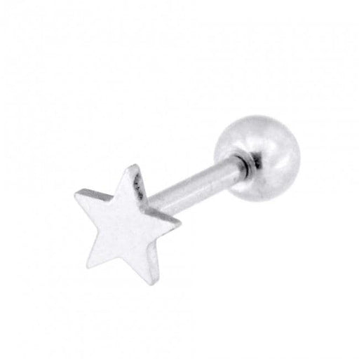 Plain 5 mm Star Ear Stud - Monster Piercing